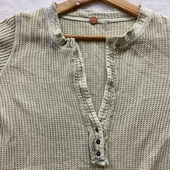 Free People Sea Foam Knit Top - Picture 2 of 13